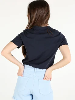 Polo Club T-shirt girocollo da donna in cotone