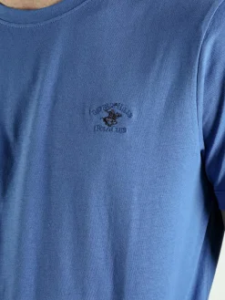 Polo Club T-shirt girocollo da uomo in cotone