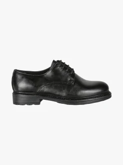 Posch Francesine donna stringate in pelle - nero