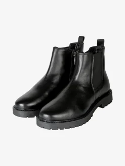 Posch Stivaletti chelsea donna in pelle - nero