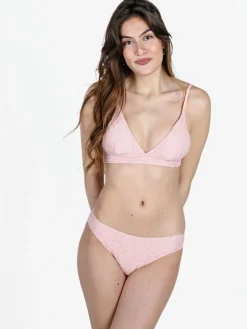 Power Flower Bikini donna a triangolo monocolore
