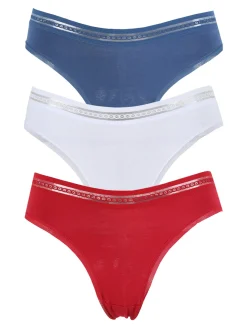 Power Flower Confezione da 3 slip donna