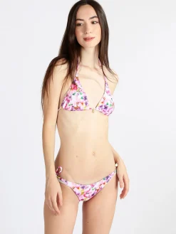 Power Flower Costume bikini donna floreale a triangolo