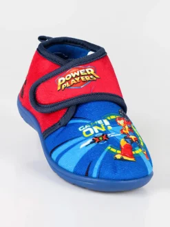 Power Players Pantofole alte da bambino con strappo
