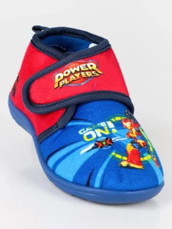 Power Players Pantofole alte da bambino con strappo