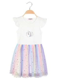 Pretty Baby Vestito da bambina con tulle multicolor