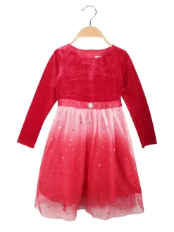 Pretty Baby Vestito elegante da bambina in velluto e tulle