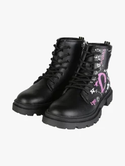 Primigi Anfibi da ragazza con lacci e zip