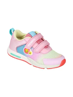 Primigi Sneakers da bambina con strappi e luci - rosa