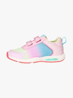 Primigi Sneakers da bambina con strappi e luci - rosa