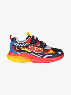 Primigi Sneakers da bambino con luci e strappi - blu scuro