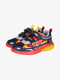 Primigi Sneakers da bambino con luci e strappi - blu scuro