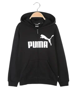 Puma Essential Big Logo FZ Hoodie Felpa da ragazzo con cappuccio e zip