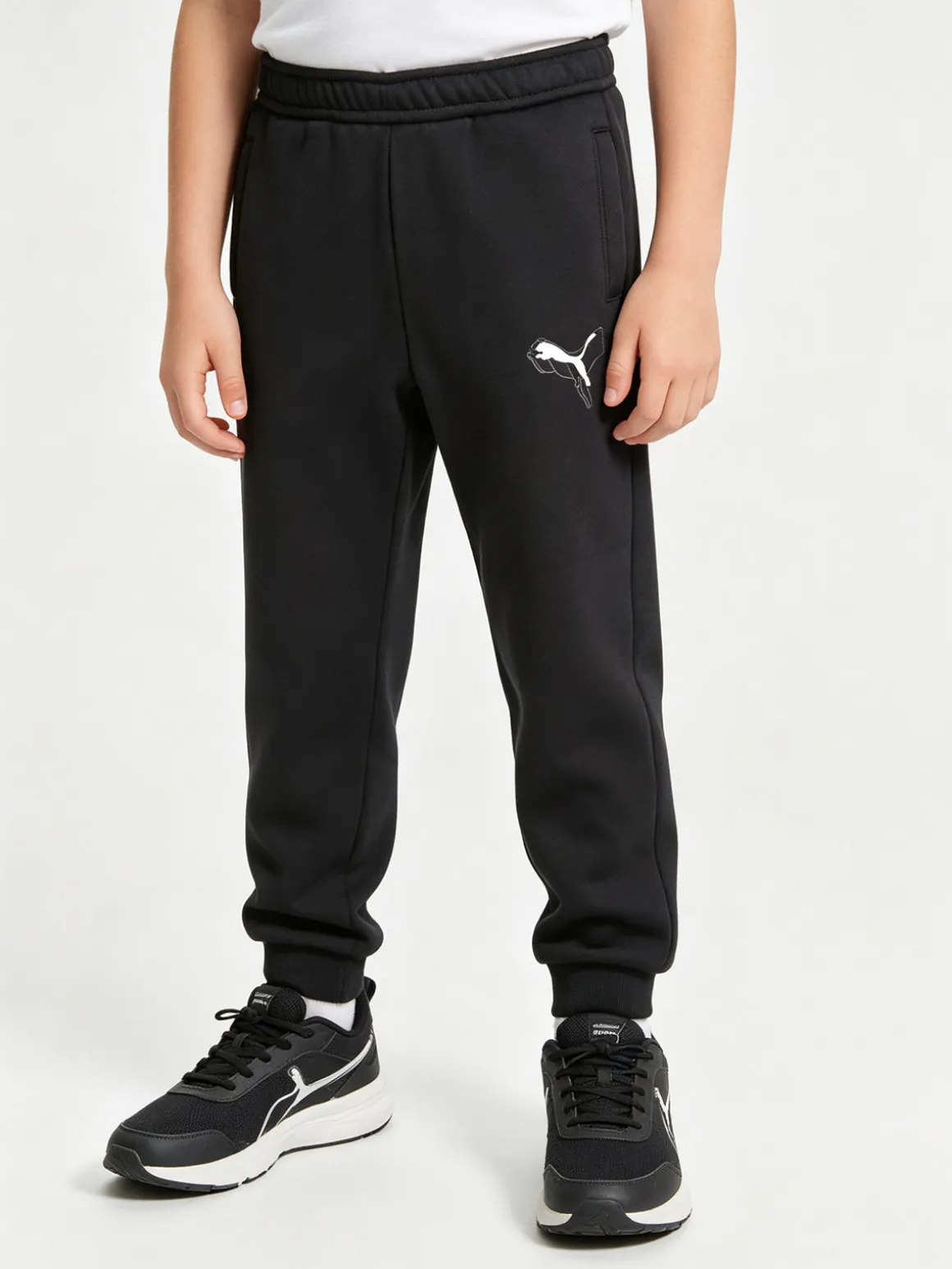 Puma ESSENTIAL + LOGO LAB Pantaloni felpato da ragazzo