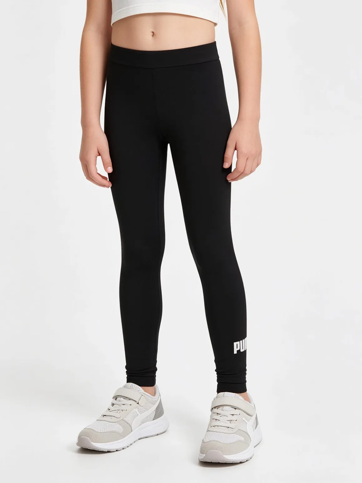 Puma ESS Logo Leggings sportivi da ragazza