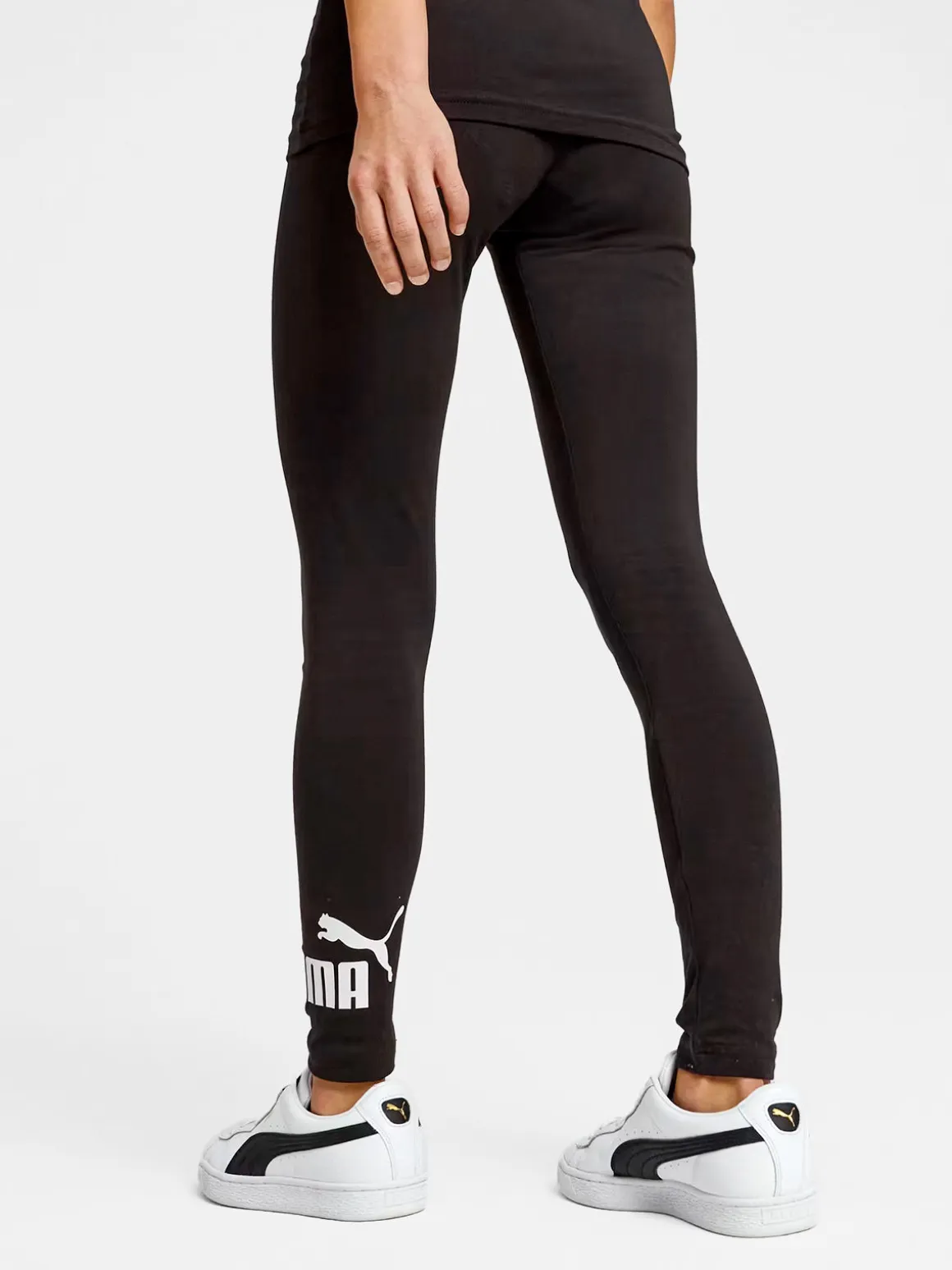 Puma ESS No.1 Logo leggings da ragazza - nero