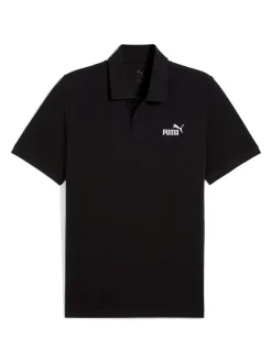 Puma ESS No.1 Logo piquet Polo uomo maniche corte - nero