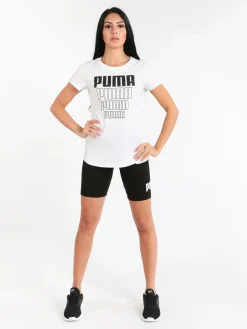 Puma ESS+ 7" Short Tight Leggings corti con stampa