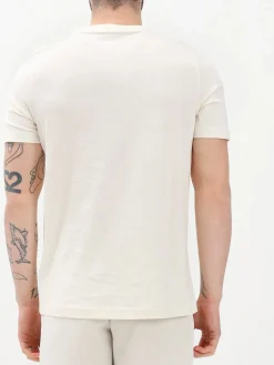 Puma ESS Small No.1 Logo Tee T-shirt uomo - panna