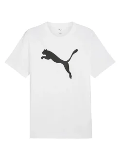 Puma ESS TEE T-shirt uomo logo - bianco