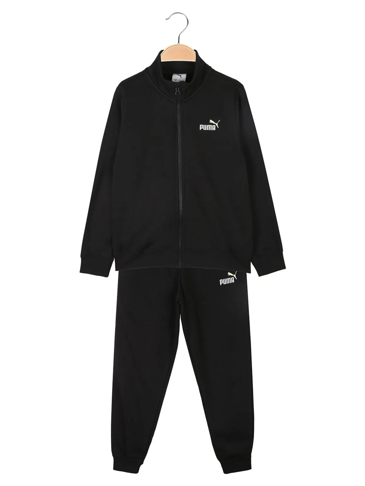 Puma FULL ZIP SWEAT SUIT FL Completo tuta invernale da bambino - nero