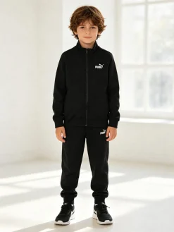 Puma FULL ZIP SWEAT SUIT FL Completo tuta invernale da bambino - nero