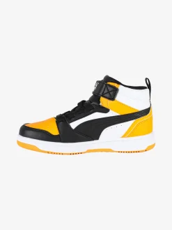 Puma Rebound v6 Mid AC Sneakers alte da bambino bicolore