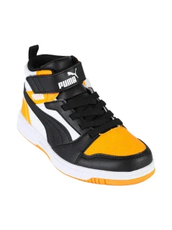 Puma Rebound v6 Mid AC Sneakers alte da bambino bicolore
