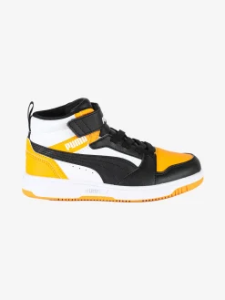 Puma Rebound v6 Mid AC Sneakers alte da bambino bicolore