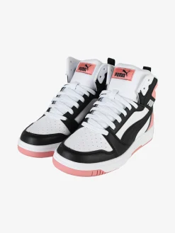 Puma Rebound v6 Mid sneakers alte da ragazza bicolore