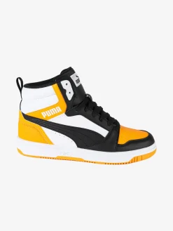 Puma Rebound v6 Mid sneakers alte da ragazzi bicolore