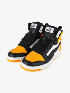 Puma Rebound v6 Mid sneakers alte da ragazzi bicolore