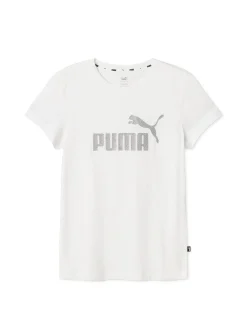 Puma T-shirt da ragazza con logo glitter