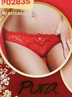 Pura Brasiliana in pizzo rosso