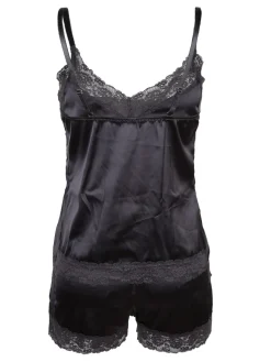 Pura Luxury P0588C Top+culotte con pizzo