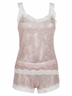 Pura Luxury P0610C Top intimo pizzo + culotte