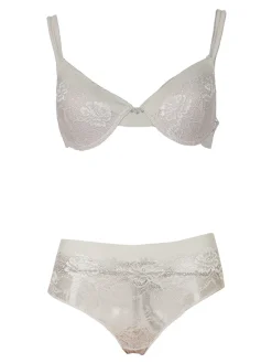 Pura P0675C Bralette + panty in pizzo