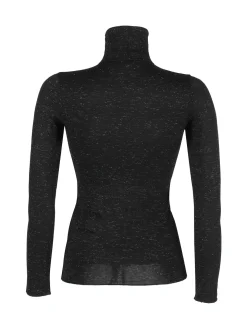 Pura P0725M Dolcevita da donna a maniche lunghe in lurex