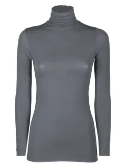 Pura P0714M Dolcevita donna in cashmere a manica lunga