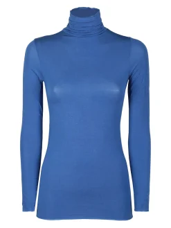 Pura P0714M Dolcevita donna in cashmere a manica lunga
