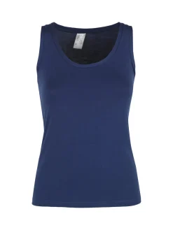 Pura P0718M Top donna in bamboo a spalla larga