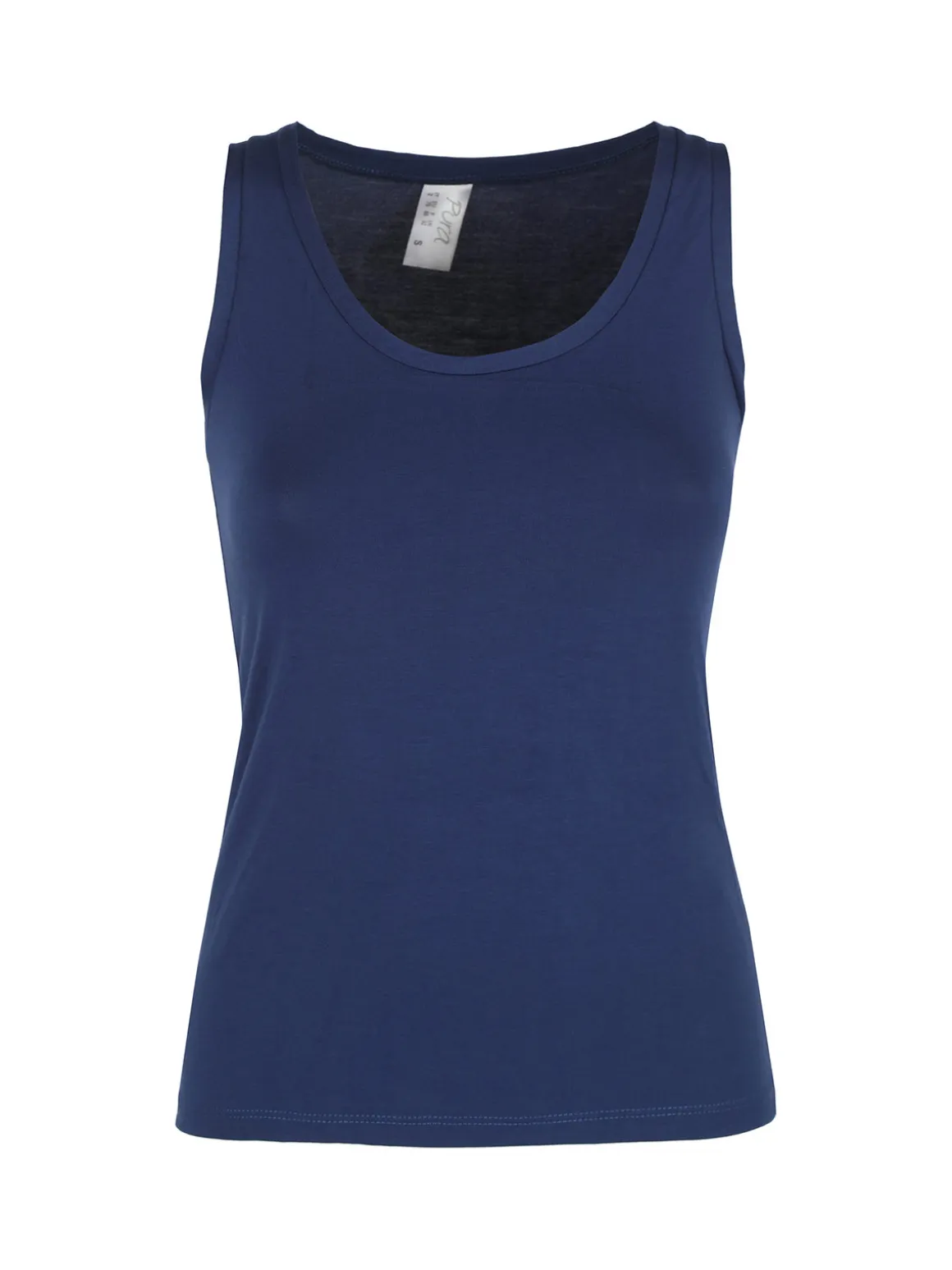 Pura P0718M Top donna in bamboo a spalla larga