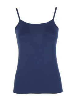 Pura P0717M top donna in bamboo con spalline sottili