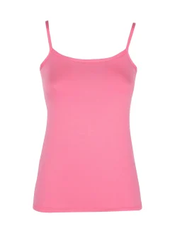 Pura P0717M Top donna in bamboo con spalline sottili