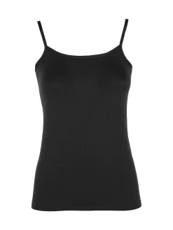 Pura P0717M Top donna in bamboo con spalline sottili