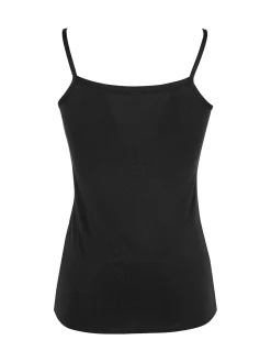 Pura P0717M Top donna in bamboo con spalline sottili