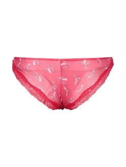 Pura Slip donna a fiori con pizzo