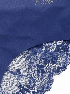 Pura Slip in microfibra con pizzo VERA