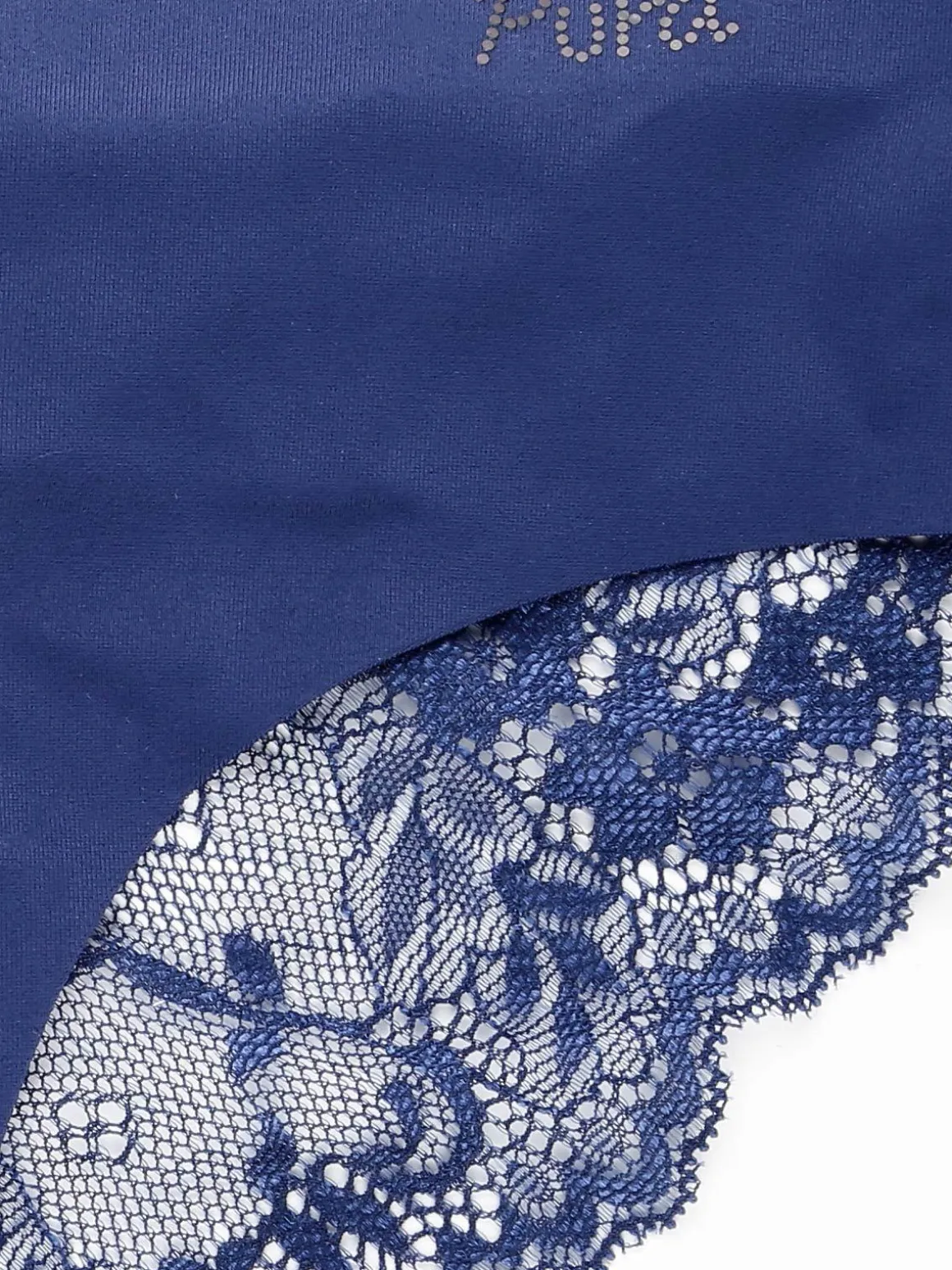 Pura Slip in microfibra con pizzo VERA