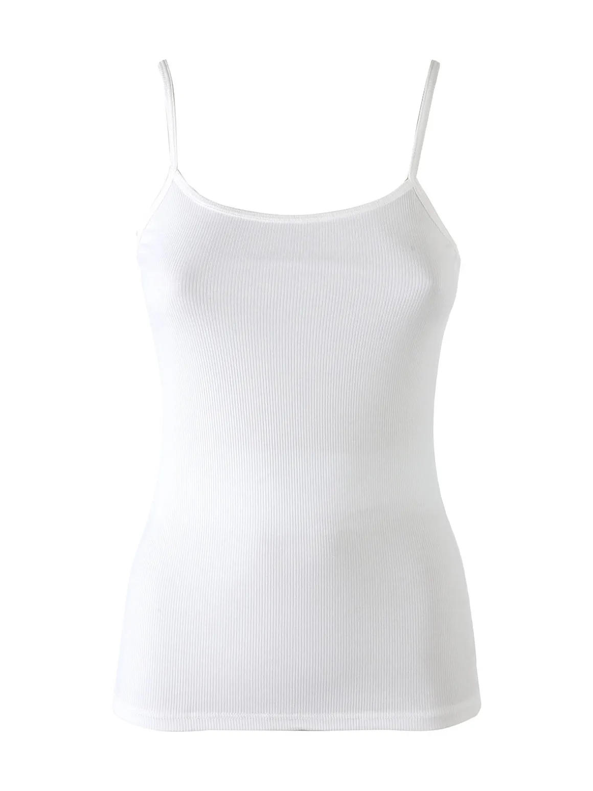Pura Top donna a costine in bamboo - blu scuro